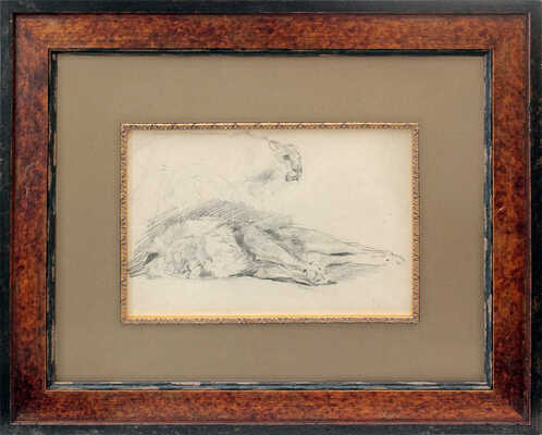 Серов Валентин Александрович. Лев и львица 